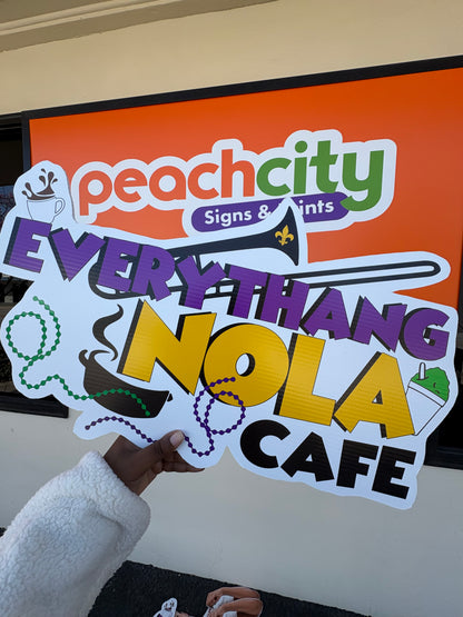 Handheld Sign Cut-Outs